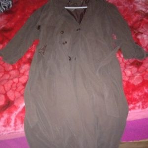 A trench coat